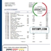 editable template, Finland Evli Bank PLC Bank statement template in Word and PDF format