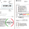 editable template, USA Citizens bank statement template in Word and PDF format, (4 pages) good for address prove
