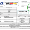 editable template, Costa Rica The Bank of Costa Rica bank statement template in Word and PDF format