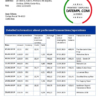 editable template, Costa Rica Banco Nacional de Costa Rica proof of address bank statement template in Word and PDF format