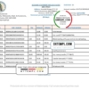 editable template, Guatemala Banco de Guatemala bank statement template, Word and PDF format (.doc and .pdf)