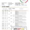 editable template, Greece National Bank of Greece bank statement template in .xls and .pdf file format