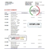 editable template, Greece Eurobank Ergasias proof of address bank statement template in Word and PDF format, .doc and .pdf format