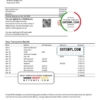 editable template, Netherlands (Holland) Crawford Technologies bank statement template in Word and PDF format