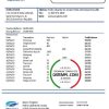 editable template, Dominican Republic Progreso bank statement template, Word and PDF format (.doc and .pdf)