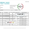editable template, Georgia TBC bank proof of address statement template in Word and PDF format, fully editable