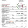 editable template, Georgia Liberty Bank proof of address statement template in Word and PDF format, fully editable
