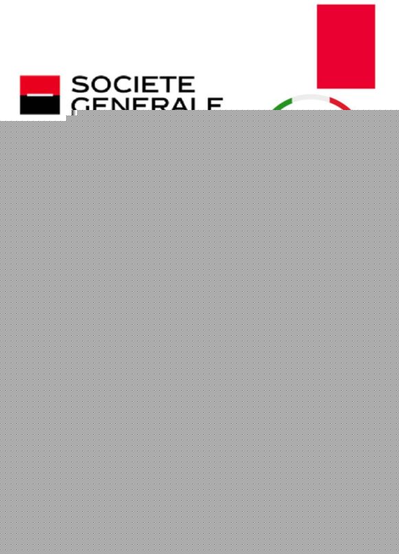 editable template, France Société Générale bank statement template in Word and PDF format