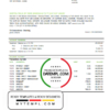 editable template, Canada TD Bank statement easy to fill template in Excel and PDF format (AutoSum)