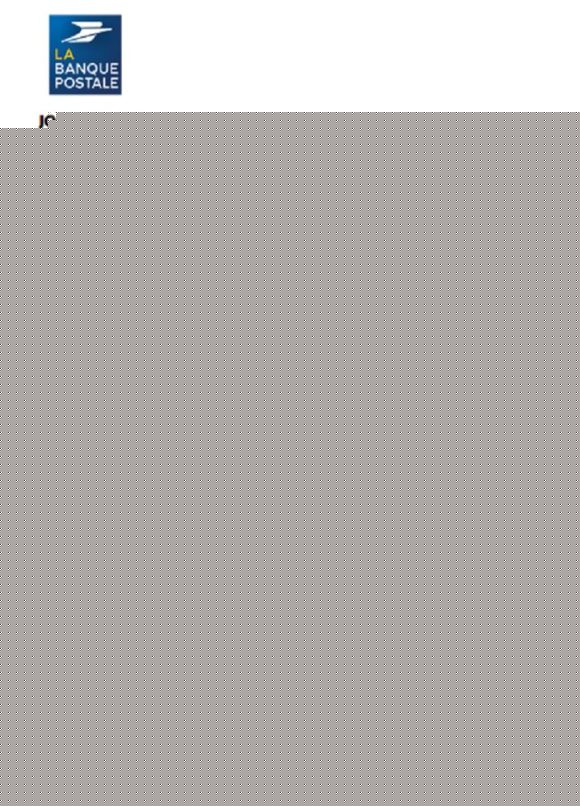 editable template, France La Banque Postale bank statement template in Word and PDF format