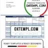 editable template, Denmark Danskebank proof of address bank statement template in Word and PDF format (.doc and .pdf)