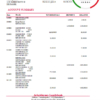 editable template, Denmark Arbejdernes Landsbank bank statement easy to fill template in Excel and PDF format