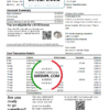 editable template, Canada CrawfordTech bank proof of address statement template in Word and PDF format (.doc and .pdf)