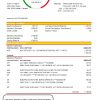 editable template, Canada CIBC Bank statement template in Excel and PDF format (AutoSum)