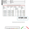 editable template, Hong Kong Scotiabank bank statement easy to fill template in Excel and PDF format