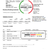 editable template, Canada BMO Bank of Montreal bank statement easy to fill template in .xls and .pdf file format (AutoSum)
