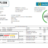 editable template, Kazakhstan Qazkom bank statement easy to fill template in Excel and PDF format