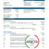 editable template, Cameroon BGFI bank statement easy to fill template in Excel and PDF format