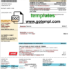 editable template, Argentina Telecom utility bill template in .doc and .pdf format fully editable, good for address prove