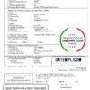 editable template, Australia Australian Capital Territory birth certificate template in Word format, version 2