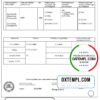 editable template, Australia New South Wales birth certificate template in Word format, version 1