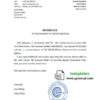 editable template, Equatorial Guinea CCEI Bank Benin bank reference letter template in Word and PDF format