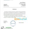 editable template, Finland Danske bank reference letter template in Word and PDF format