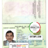editable template, Kenya passport template in PSD format, fully editable