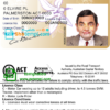 Australia Capital driver license PSD template