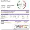 editable template, USA Truist bank proof of address statement template in Word and PDF format