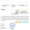 editable template, Uzbekistan Qishloq Qurilish Bank account reference letter template in Word and PDF format