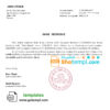 editable template, Vietnam Vietinbank bank reference letter template in Word and PDF format