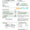 editable template, Estonia AC Grupp OÜ electricity utility bill template in Word and PDF format
