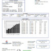editable template, Indonesia Global Energy Power utility bill template in Word and PDF format