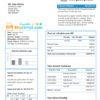 editable template, New Zealand Trustpower utility bill template in Word and PDF format