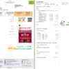 editable template, Sri Lanka Dialog utility bill template in Word and PDF format (2 pages)