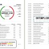 editable template, United Kingdom Monzo bank statement template in Word and PDF format (3 pages), good for address prove