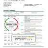 editable template, Portugal Banco Carregosa bank statement template in Excel and PDF format, .xls and .pdf format