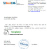 editable template, Belarus BelVeb bank reference letter template in Word and PDF format