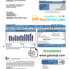 editable template, USA MEA Alaska electricity utility bill template in Word and PDF format