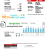 editable template, USA Kentucky electricity utility bill template in Word format