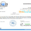 editable template, Bhutan Bank of Bhutan bank account reference letter template in Word and PDF format