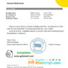 editable template, Bolivia Banco Union account reference letter template in Word and PDF format
