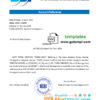 editable template, Bosnia and Herzegovina Bosna Bank International bank account reference letter template in Word and PDF format