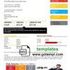 editable template, Australia iiNet utility bill template in Word and PDF format (.doc and .pdf)