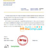 editable template, Cambodia Foreign Trade Bank of Cambodia bank account reference letter template in Word and PDF format
