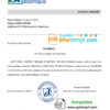 editable template, Cameroon The Atlantic bank account reference letter template in Word and PDF format