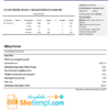 editable template, Israel Electric Corporation utility bill template in Word and PDF format (.doc and .pdf)