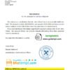 editable template, Croatia Raiffeisen Bank account reference letter template in Word and PDF format