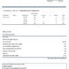 editable template, Montenegro Elektroprivreda Crne Gore (EPCG) electricity utility bill template in Word and PDF format
